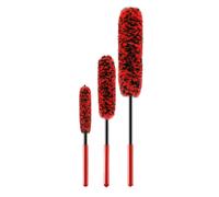 KIT 3 SPAZZOLE SPAZZOLA LAVAGGIO PULIZIA CERCHI AUTO CAMON MOTO ANTIGRAFFIO