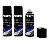 Kit 3 Spray di Olio TOORX lubrificanti Tapis-roulant siliconico LUBETECH 3X200ML