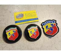 KIT 3 STEMMI LATERALI + POSTERIORE AUTOBIANCHI A112 ABARTH - 58HP - 70HP - NUOVI