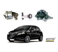 Kit 3 Supporto Supporti Motore per Lancia Ypsilon 843 1.3 Multijet JTD