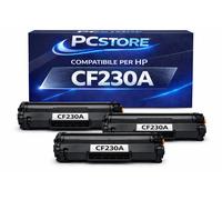 KIT 3 Toner CF230A / 230A Compatibile per HP LaserJet Pro M203 dw M203 dn M227