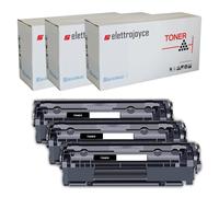 KIT 3 TONER PER HP MFP M125NW M128FN M127FP M128FP M127FW M225DN M126NW CF283A