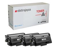 KIT 3 TONER TN-3600XL COMPATIBILE PER BROTHER DCP-L5510DW HL-L5210DN MFC-L5710DN