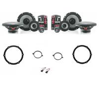 Kit 3 vie Focal Access per Peugeot 107 Anteriori serie 2005-2014