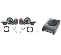Kit 3 vie Focal Access sub/amplificatore Focal iSub 2.1 per Mitsubishi L200 3...