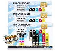KIT 30 Cartucce per WF2010W WF2510 WF2520NF WF2530 WF2540 compatibili