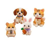 Kit 3D animali con perline per adulti piccoli di perline