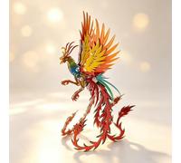 Kit 3D per un uccello da collezione orientale da collezione come decorazione da tavolo con oltre 110 pezzi nello stile della mitologia antica