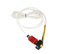 Kit 3D Upgrade Parts Assembled MK10 Extruder Hotend con blocco di calore in alluminio, 0,4 mm, 100 K, Ohm, termistore PTFE, tubo 24 V, 50 W, compatibile con X5SA/X5SAPRO/XY-2PRO 3D Printer Maiju