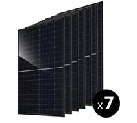 KIT 3kw Pannello fotovoltaico solare HYUNDAI 455Wp monocristallino bifacciale