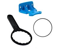 Kit 3P Chiave di Svitamento Tipo "N" + Staffa Singola + O-Ring Guarnizione - Per Contenitori Filtri Atlas | Originale Atlas Filtri
