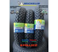 KIT 3x 3.50-8 46J MICHELIN S83 DOT 2025/26 VESPA 125 VNB VM VN 150 VBB VBA VL