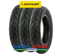 KIT 3x DUNLOP 3.50-10 51P SCOOTSMART VESPA-PX LML/125/150 APE 50 DOT RECENTE
