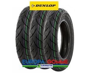 KIT 3x DUNLOP 3.50-10 51P SCOOTSMART VESPA-PX LML/125/150 APE 50 DOT RECENTE