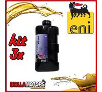 KIT 3X LITRO OLIO ENI FORK OIL 10W FORCELLA - 3x E142796