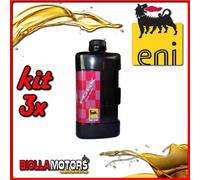 KIT 3X LITRO OLIO ENI FORK OIL 15W FORCELLA - 3x E142896