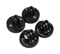 Kit 4 Adattatori Estesi per Fari per garmin Bike Kit 4 Adattatori | Plastica , diametro 34mm, compatibile fari per garmin, montaggio inferiore, nero opaco(A set)