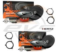 Kit 4 Altoparlanti Casse Anteriori+Posteriori HERTZ DCX 165 NISSAN NOTE E11 E12
