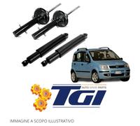 KIT 4 AMMORTIZZATORI ANT.e POST. FIAT PANDA 169 -'03> 2013 1.2 Natural power