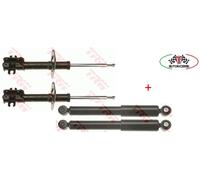 KIT 4 AMMORTIZZATORI ANT E POST TRW FIAT PUNTO II SERIE (188) 1.2 8/16V 1.3 MJT