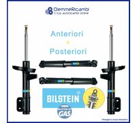 KIT 4 AMMORTIZZATORI ANT + POST BILSTEIN FORD ESCORT 1990->1995