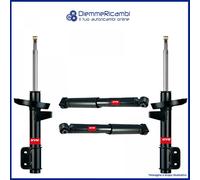 KIT 4 AMMORTIZZATORI ANT + POST KAYABA PER NISSAN MICRA 16->