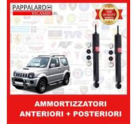 KIT 4 AMMORTIZZATORI ANTERIORI e POSTERIORI KYB SUZUKI JIMNY 1998 IN POI