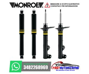 KIT 4 AMMORTIZZATORI ANTERIORI E POSTERIORI MONROE ORIGINAL FIAT DOBLO I OFFERTA