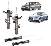 COPPIA AMMORTIZZATORI ANT ASHIKA VW GOLF VI 1.2 TSI KW:77 dal 09>13 MA00492
