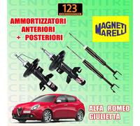 KIT 4 AMMORTIZZATORI ANTERIORI + POSTERIORI MAGNETI MARELLI ALFA ROMEO GIULIETTA