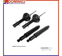 KIT 4 AMMORTIZZATORI ANTERIORI + POSTERIORI PER CITROEN C1 14-> | PEUGEOT 108...