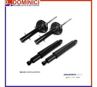 KIT 4 AMMORTIZZATORI ANTERIORI + POSTERIORI PER FIAT 500 07