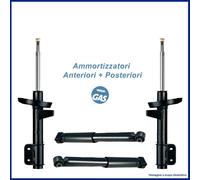 KIT 4 AMMORTIZZATORI ANTERIORI + POSTERIORI PER TOYOTA AURIS - E15 - 2006 -&g...