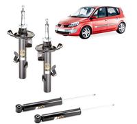 Kit 2 Ammortizzatori Destro Sinistro Posteriori per Renault Scenic II dal 2003