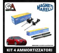 Kit 4 Ammortizzatori Completo Magneti Marelli per Alfa Romeo Giulietta 940 - Ric
