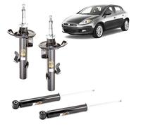 KIT 4 AMMORTIZZATORI COMPLETO PER FIAT BRAVO II TUTTI I MODELLI