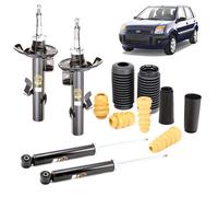 KIT 4 AMMORTIZZATORI COMPLETO + TAMPONI ANTERIORI E POSTERIORI PER FORD FUSION