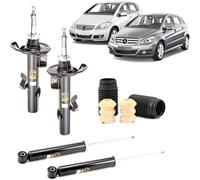 KIT 4 AMMORTIZZATORI COMPLETO + TAMPONI ANTERIORI MERCEDES W169