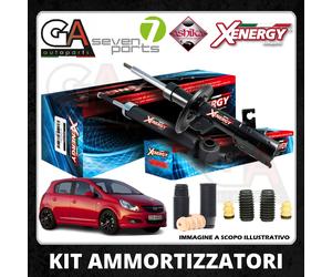 Kit 4 Ammortizzatori completo Tamponi Anteriori Posteriori Opel Corsa D