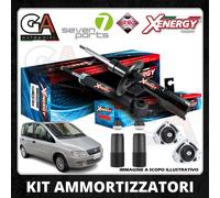 Kit 4 Ammortizzatori completo Tamponi Supporti Anteriori Fiat Multipla 1.9 JTD