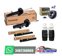 KIT 4 AMMORTIZZATORI e COPPIA SUPPORTI MONROE + TAMPONI FEBI FIAT 500 312