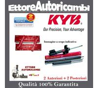 KIT 4 AMMORTIZZATORI KAYABA HONDA CONCERTO DAL 1990 AL 1996-DOPPIO EFFETTO-NUOVI