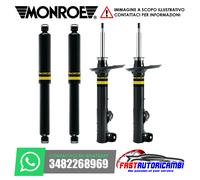 KIT 4 AMMORTIZZATORI MONROE ORIGINAL FIAT IDEA 350 LANCIA MUSA 350 YPSILON 843