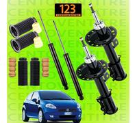 KIT 4 AMMORTIZZATORI + TAMPONI ANTERIORI E POSTERIORI FIAT GRANDE PUNTO