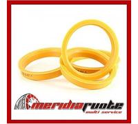 KIT 4 ANELLI DI CENTRAGGIO DA 66,6 A 57,1 CERCHI IN LEGA AUDI SEAT VOLKSWAGEN