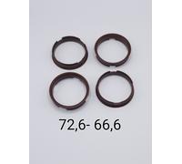 Kit 4 Anelli di Centraggio per cerchi in lega JAPAN (scegli la misura)