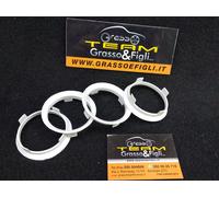 Kit 4 Anelli di Centraggio Ruota Cerchi Center Caps da RENAULT A MINI 60.1 56.