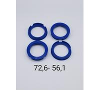 Kit 4 Anelli di Centraggio Tutte Le Misure Cerchi - Mozzo CERCHI AFTERMARKET