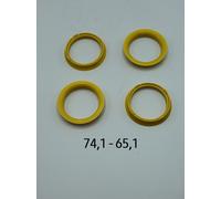Kit 4 Anelli di Centraggio Tutte Le Misure Cerchi - Mozzo CERCHI AFTERMARKET