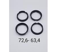 Kit 4 Anelli di Centraggio Tutte Le Misure Cerchi - Mozzo CERCHI AFTERMARKET